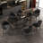 Tempered glass Stainless Steel black Dining Table-107264292