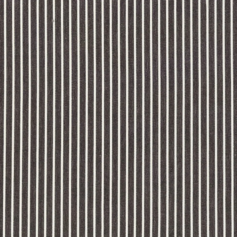 Edie Stripe Fabric, Black