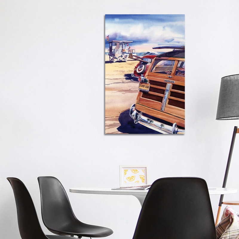 Surf USA by Bill Drysdale - Wrapped Canvas Gallery-Wrapped Canvas Giclée, 101.6 cm H x 66.04 cm W x 1.91 cm D