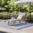 Delphi Outdoor Eucalyptus Wood Chaise Lounge-1812333360