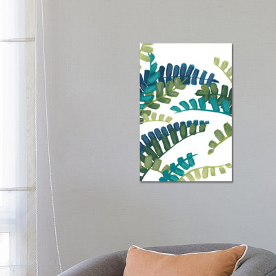 Tropical Thicket IV by June Erica Vess - Wrapped Canvas Print