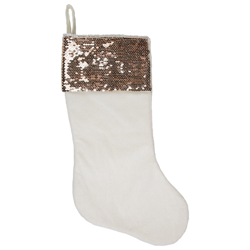 Chaussette de Noël réversible 20 po