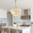 9-Light Modern Artistic Glass Bubble Chandelier-893105197