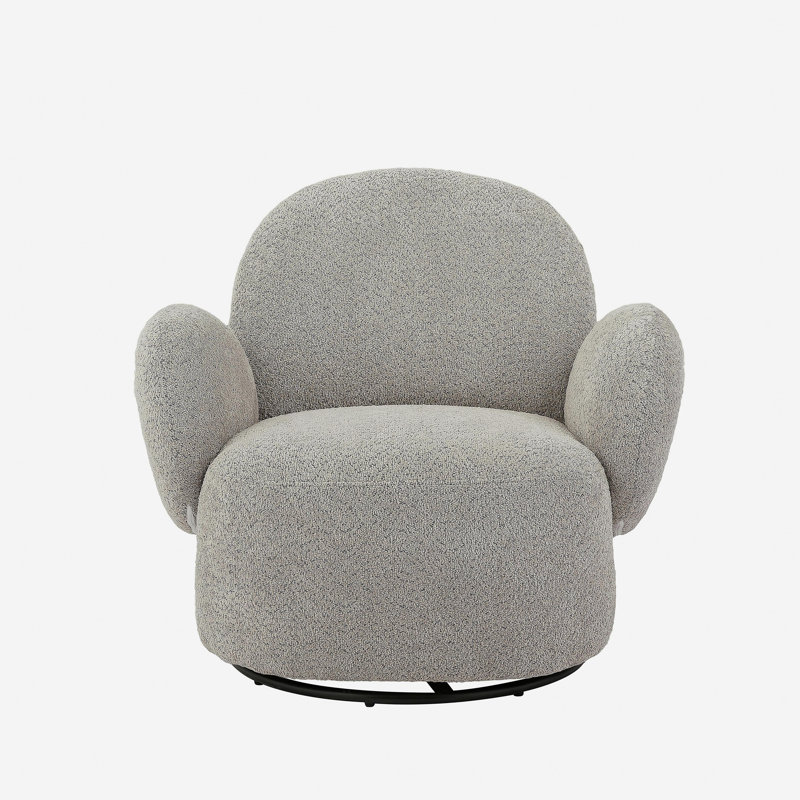 Chaise d'appoint pour le salon avec fonction pivotante