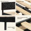 Lit plateforme tapissier