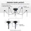 5 - Light Black Novelty Pendant-1714828302