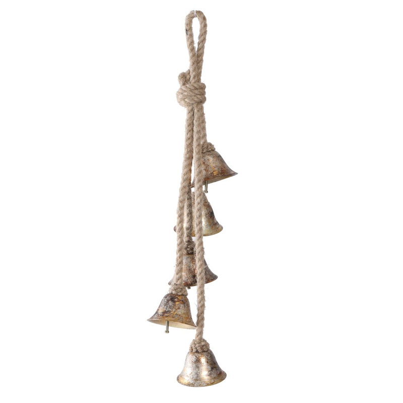 15 inch antique cluster bell