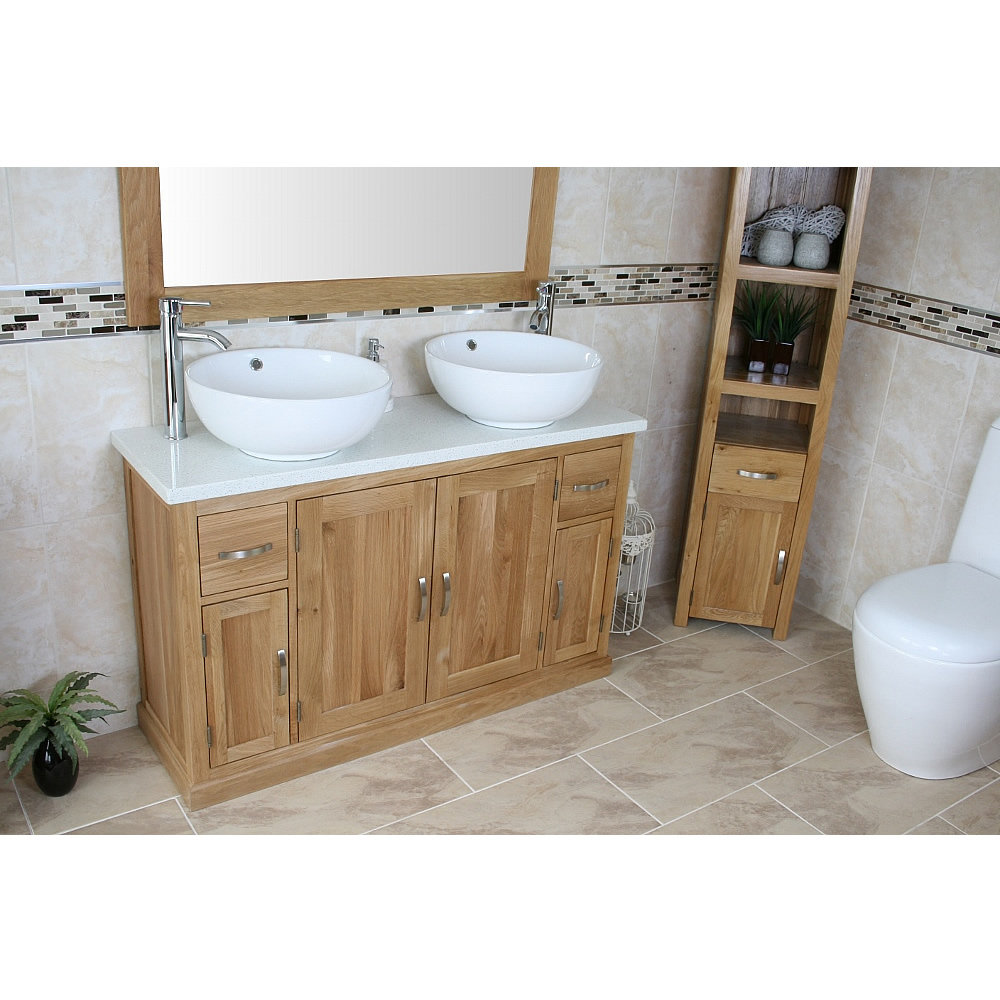 Arely 1230mm Free-standing Double Vanity Unit