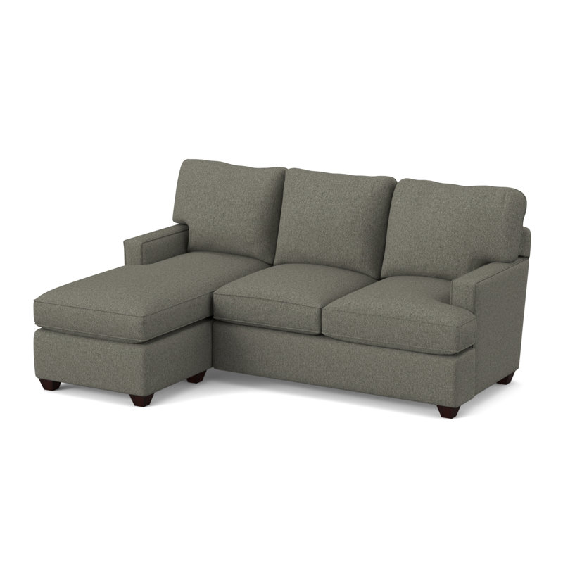 80.5" Wide Reversible Modular Sofa & Chaise with Ottoman, Dorset Ash