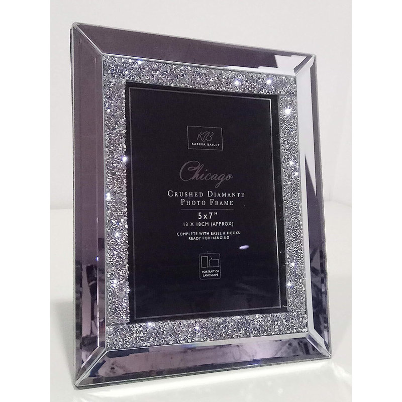 Naco Silver Glass Picture Frame