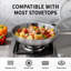5 - Piece Non-Stick Stainless Steel Cookware Set