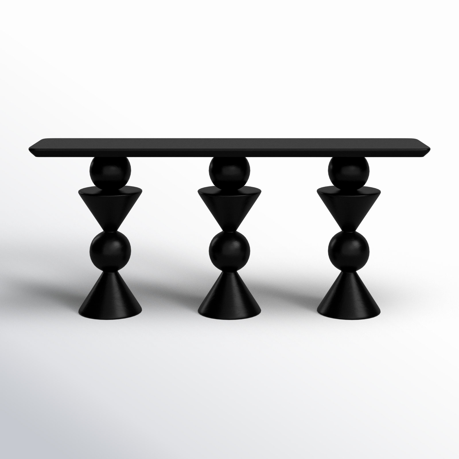 Orchid 68'' Solid Wood Console Table