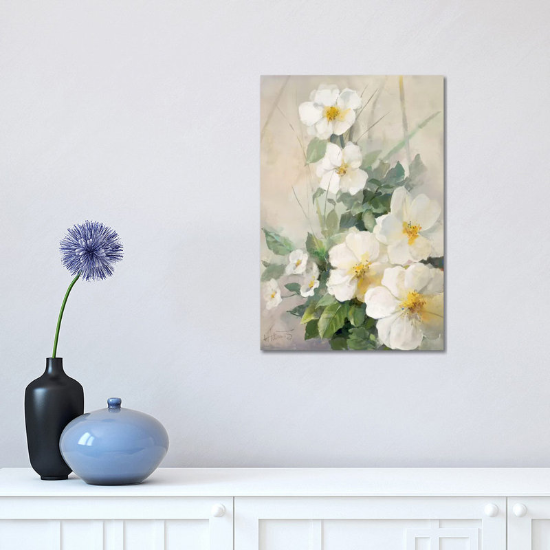 Lovely Anemones by Willem Haenraets - Wrapped Canvas Print, 30.48 cm H x 45.72 cm W