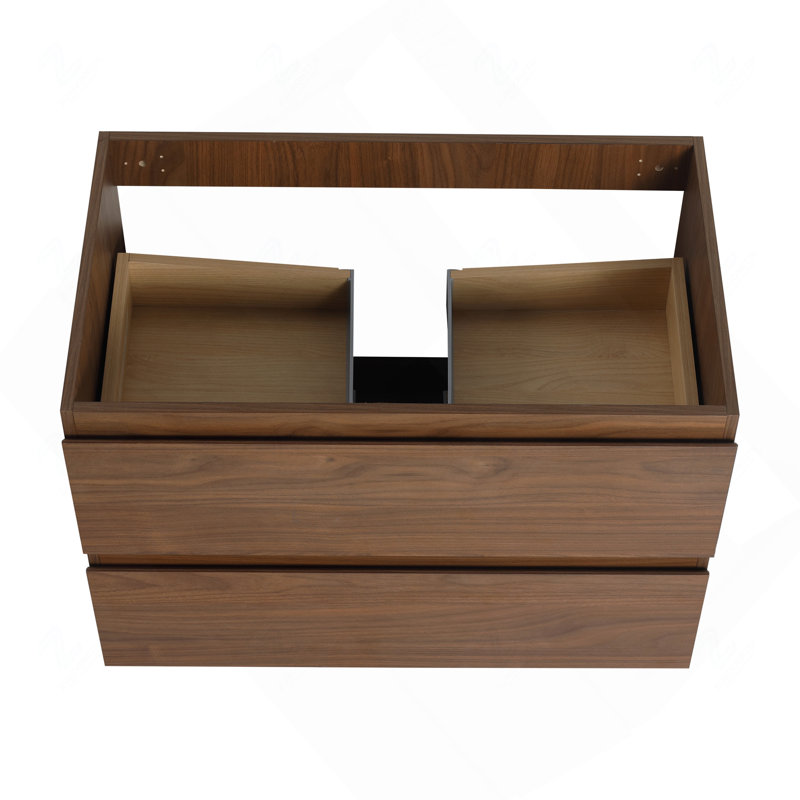 30" Wall-Mounted Bathroom Vanity Cabinet Base
