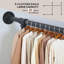 Adjustable Wall Mounted Clothes Rack