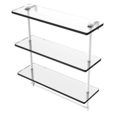 Tablette à 3 niveaux avec barre à serviettes Gober