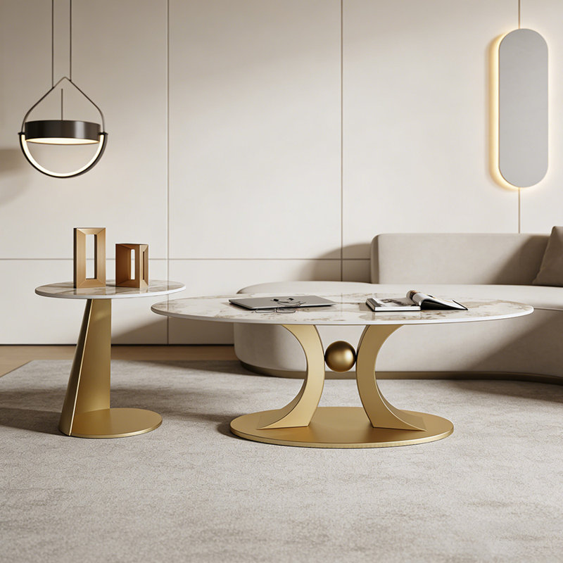 Rowden, H 17,71 po x L 51,18 po x l 25,59 po, Taupe / Blanc