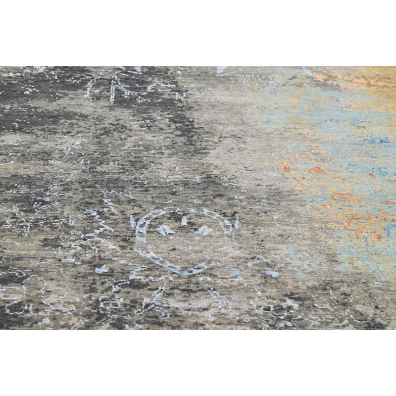 CAR2KCUT4MU00 Abstract Area Rug, Rectangle 9' x 12'