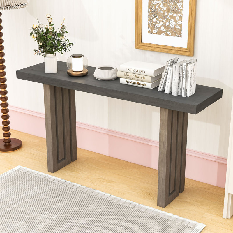 Console avec conception latérale unique, Gris