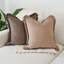 Velours taupe à franges-128725462-128725460