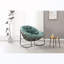 Chaise berçante d'extérieur avec coussin