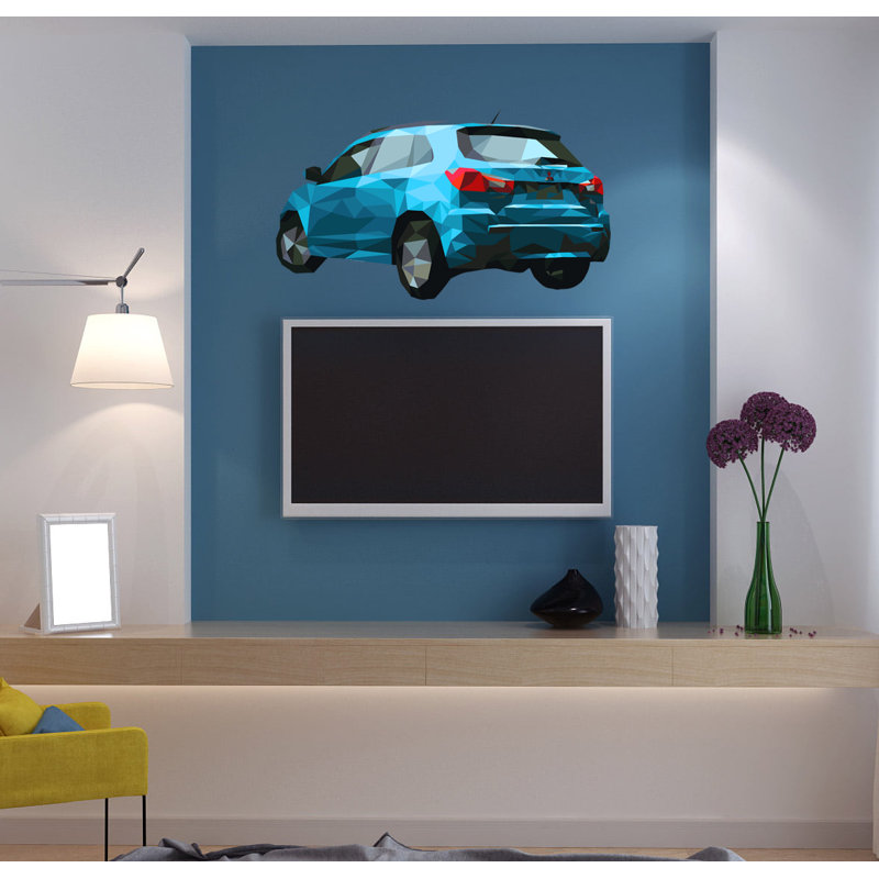 Sports Wall Decal, 22" H x 39" W