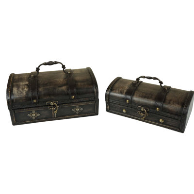 Ensemble de coffre 2 pièces Waconia Old Fancy