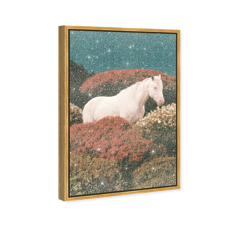 The Prince Print by Oliver Gal, 31"H x 46"W, Gold Floater Frame