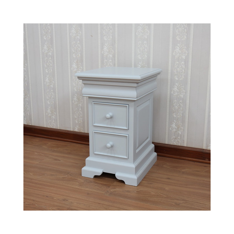 Carlo 40cm W Solid Wood Bedside Table