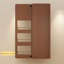 Miroir pleine grandeur rectangulaire en bois massif-71353631