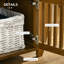 Armoire de rangement pour chaussures 7 paires