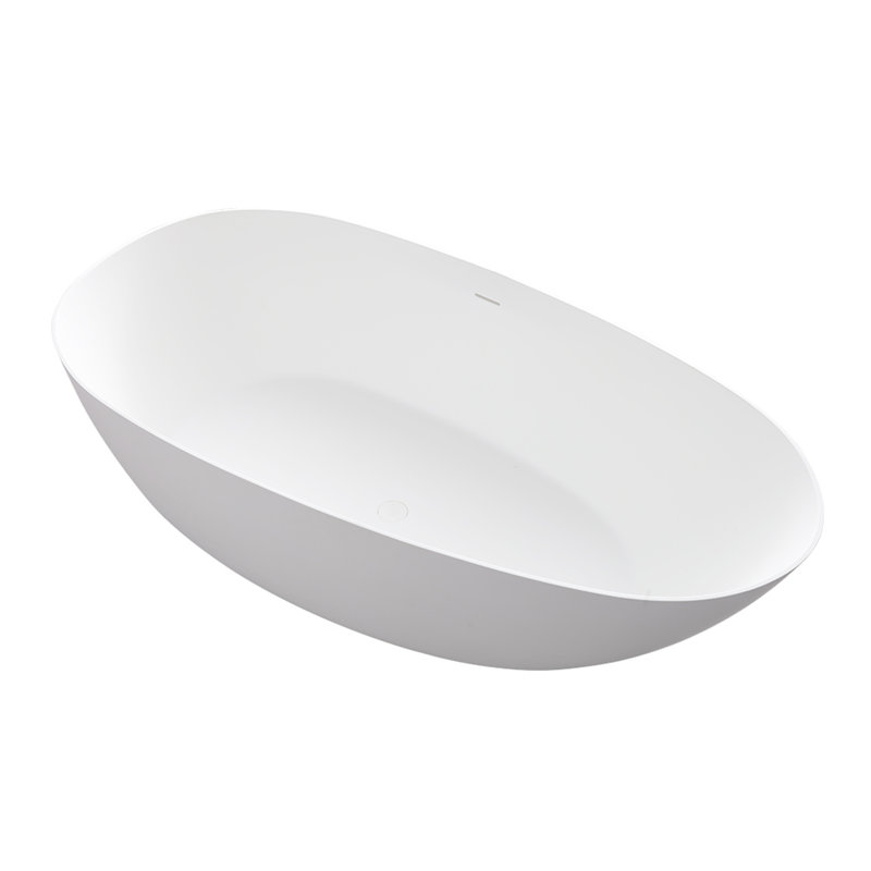 Baignoire de trempage autoportante 70,9 po x 35,4 po Egg Harbor