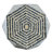 16x14x18" Manufactured Wood Accent Stool