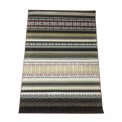 Narol Rectangle Striped Indoor / Outdoor Area Rug
