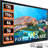 Stellweilan Tessberg Fixed Frame Projector Screen-100094367