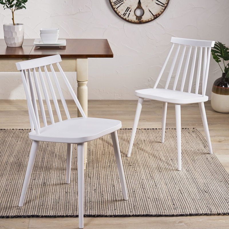 Ensemble de 2 chaises de salle à manger Farmhouse