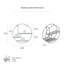 Elysant 3 Piece Circle Floating Shelf-47531982