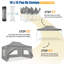 10 x 15' awning with 4 side walls-105368677