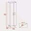 Garde-manger rectangulaire 2 portes-577439303