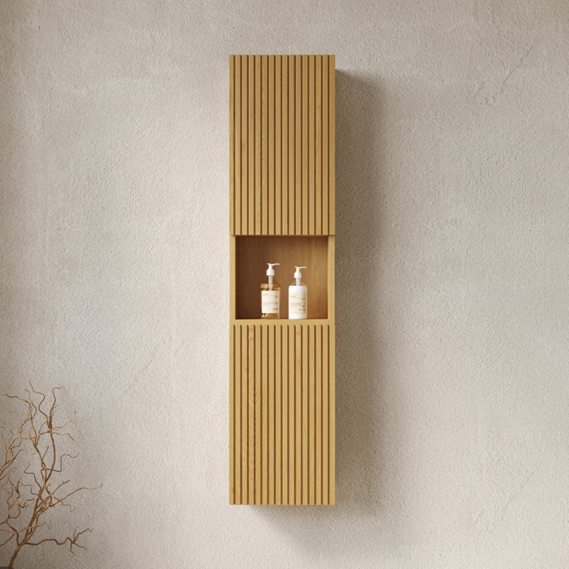 Armoire murale haute pour salle de bain