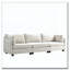 Canapé 3 places en tissu chenille profond-1689838324