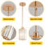 Mini luminaires suspendus modernes en cristal avec lustres réglables et luminaires suspendus inclinés à DEL avec petits cristaux en verre pour îlot de cuisine, salle de bain, salle à manger, couloir, bar 1 pièce (or)-336765899
