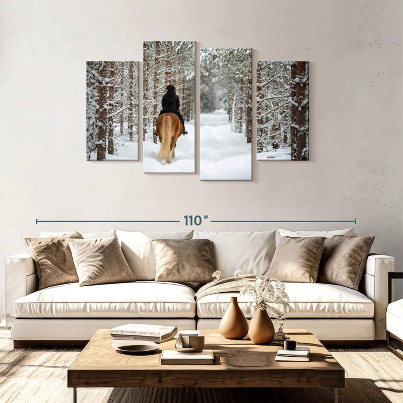 Mehar Winter Forest Horseback Riding