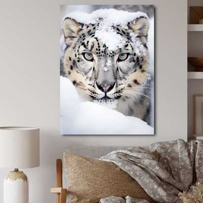 Tigre blanc en hiver I - impression