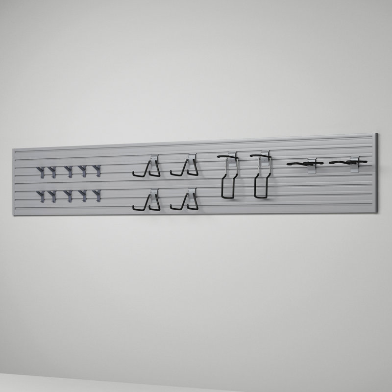 Ensemble H 24 po x l 144 po Deluxe, Argent