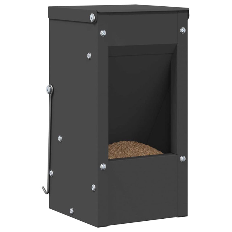 Small Animal Feeder, Black