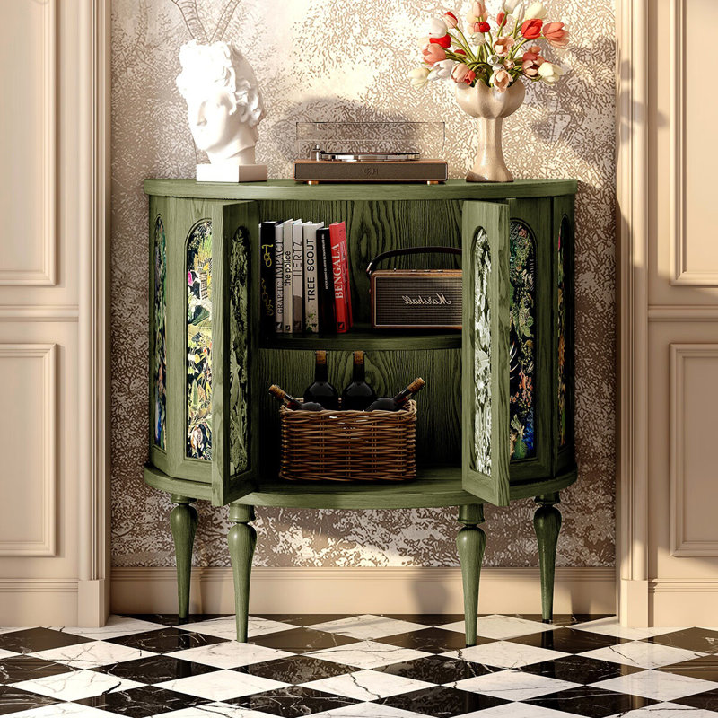 Buffet rétro Retro, Vert