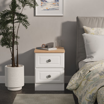 Arpelar 37cm W Manufactured Wood Bedside Table