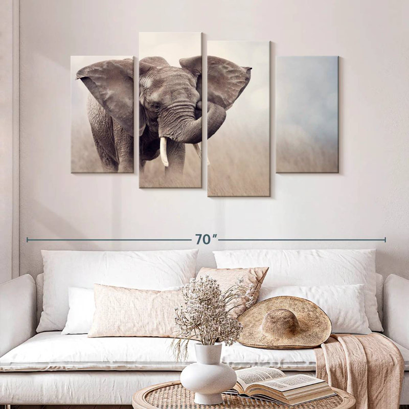 Young Savanna Elephant
