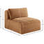 Fauteuil en velours côtelé Carmean Performance-545656230